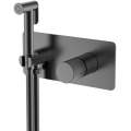 Смеситель для биде Boheme Stick Linea Gun Metall графит Смеситель для биде Boheme Stick Linea Gun Metall графит