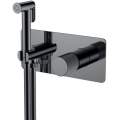Смеситель для биде Boheme Stick Linea Shine Gun Metall графит глянцевый