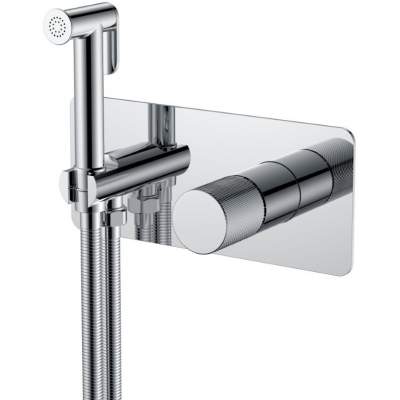 Смеситель для биде Boheme Stick Spirale Chrome хром