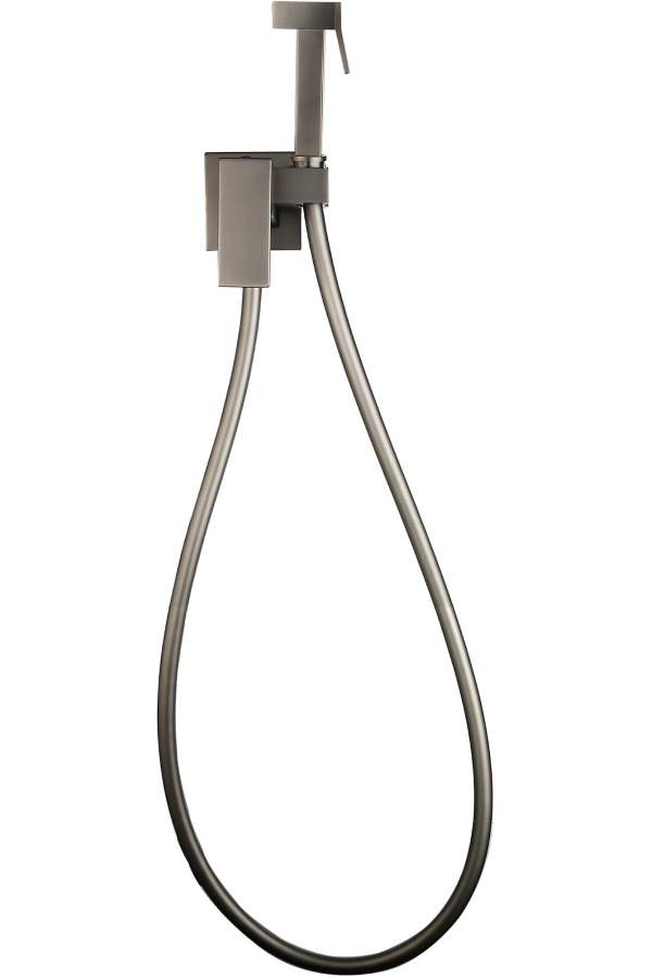 Смеситель для биде Roxen Caspia 500960-GM оружейная сталь