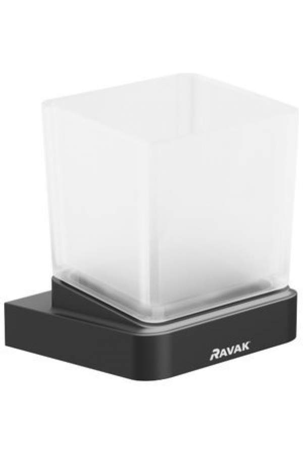 Стакан для зубных щеток Ravak 10° X07P557 черный
