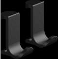 Крючок широкий Hansgrohe WallStoris, 2 шт, черный матовый, 27914670 Крючок широкий Hansgrohe WallStoris, 2 шт, черный матовый, 27914670