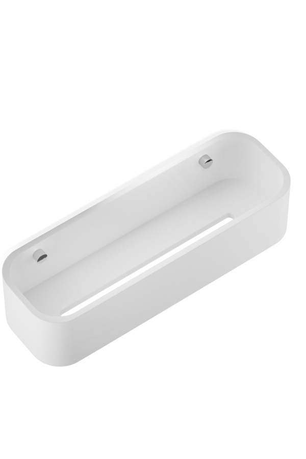 Полка для душа Decor Walther Stone white DCT30 0973855 белый / матовая сталь