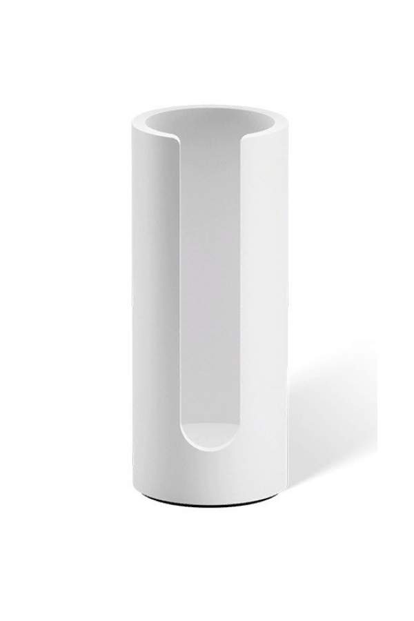 Дозатор ватных дисков Decor Walther Stone white WPB 0973350