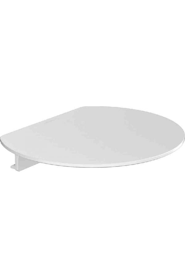 Полка для ванной Hansgrohe WallStoris 27915700 белый матовый