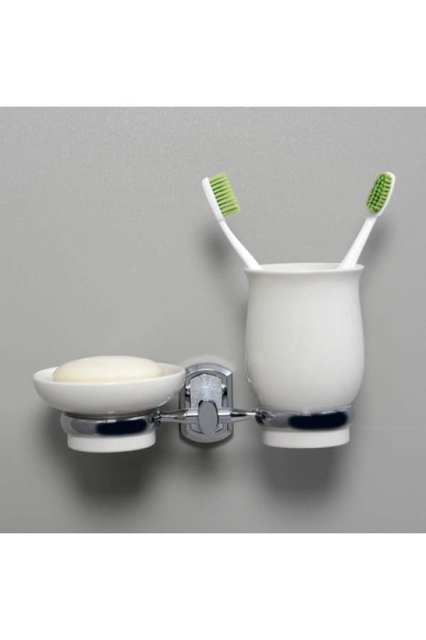 Держатель стакана и мыльницы Wasserkraft K-24126