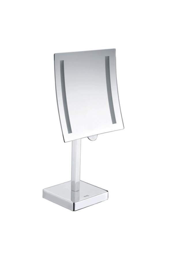 Зеркало с LED-подсветкой, 3-х кратным увеличением Wasserkraft K-1007
