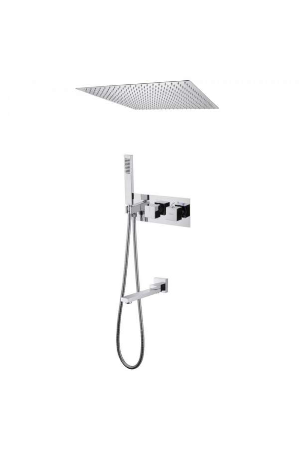 Душевая система скрытого монтажа ABBER Daheim AF8254 хром