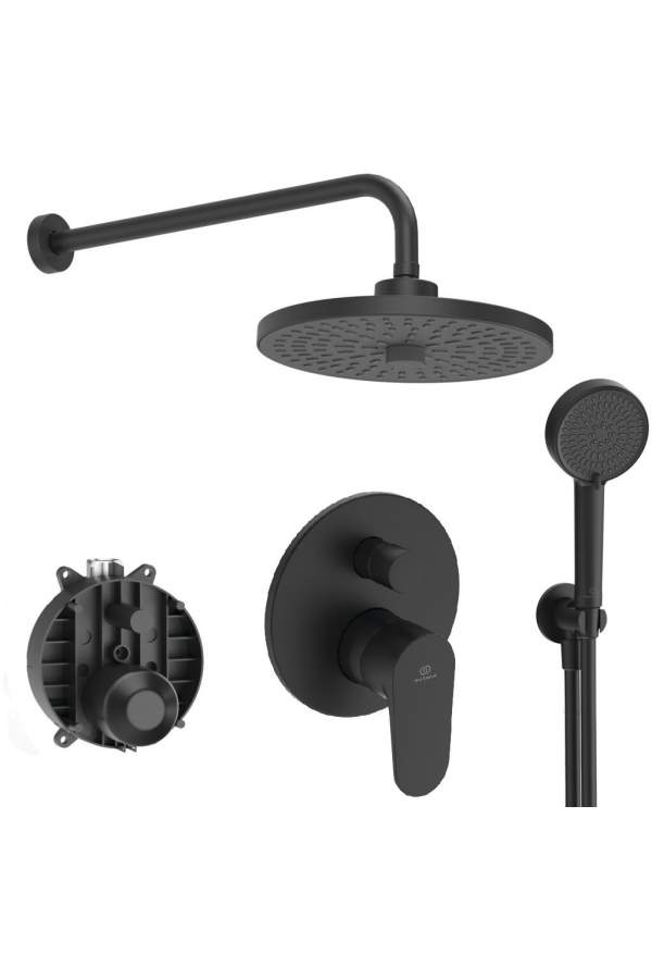Душевая система скрытого монтажа Ideal Standard Cerafine O Black 6 in 1 SetA7193XG-2 черный