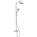 Душевая система Hansgrohe Vernis Shape Showerpipe 230 1jet 26284000 с термостатом хром
