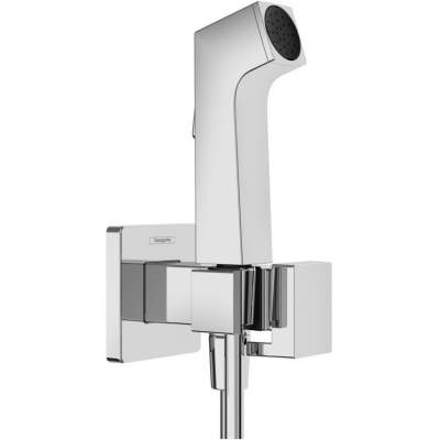 Гигиенический душ с держателем Hansgrohe Bidette E EcoSmart+ 29233000 хром