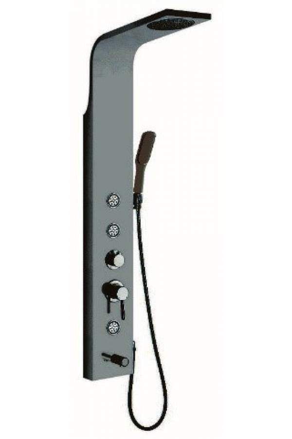 Душевая панель RGW SP-05 B 1500x200 черный