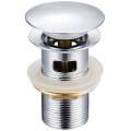 Донный клапан Roxen P02CH с переливом, хром Донный клапан Roxen P02CH с переливом, хром