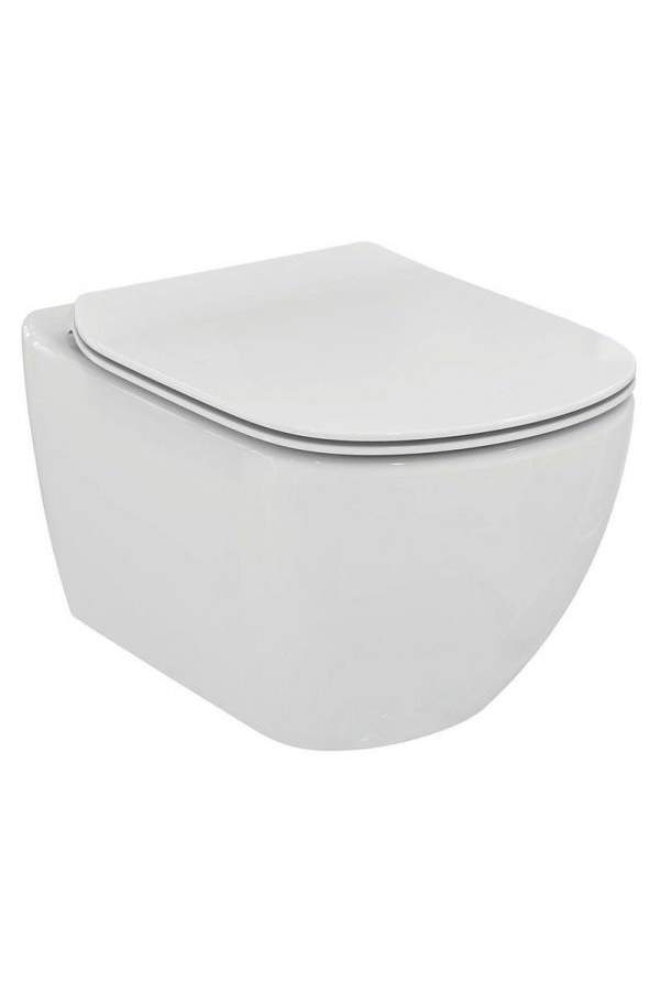 Подвесной унитаз Ideal Standard Tesi AQUABLADE T007901 + сиденье тонкое Soft-close T352701