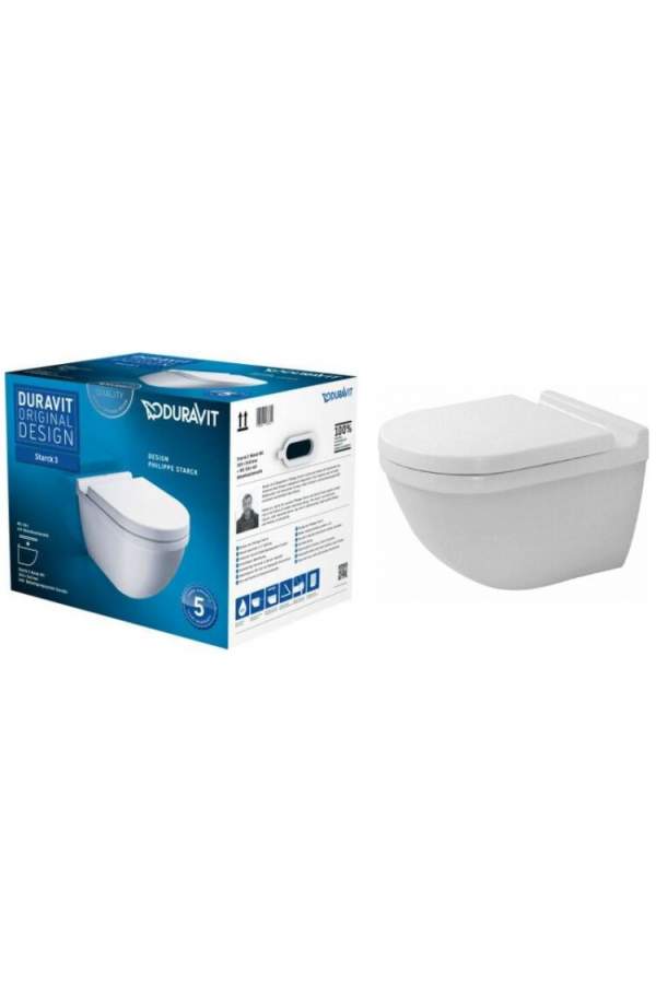 Унитаз подвесной Duravit Starck 3 42250900A1