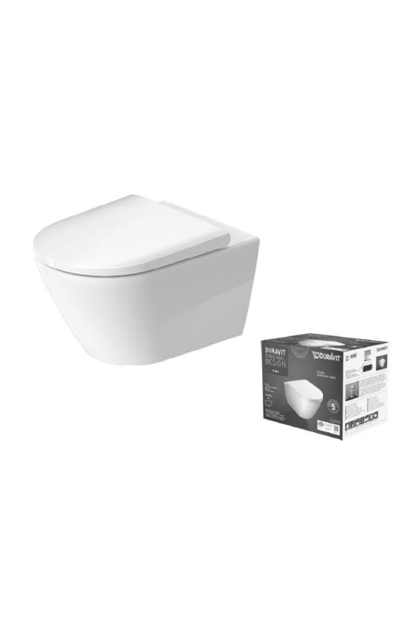Унитаз подвесной Duravit D-Neo 45770900A1