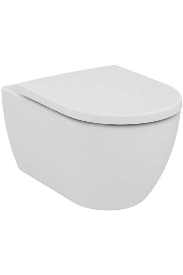 Унитаз подвесной Ideal Standard Ellisse 36,5x54,5 сиденье Duroplast, Soft Close