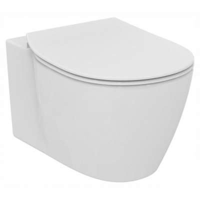 Унитаз подвесной Ideal Standard Connect AQUABLADE E047901+E772401 с тонким сиденьем SoftClose