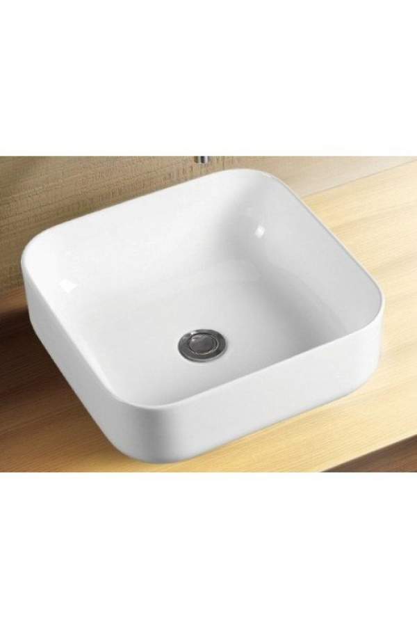Умывальник Esbano Ercina 38,5x38,5 белый