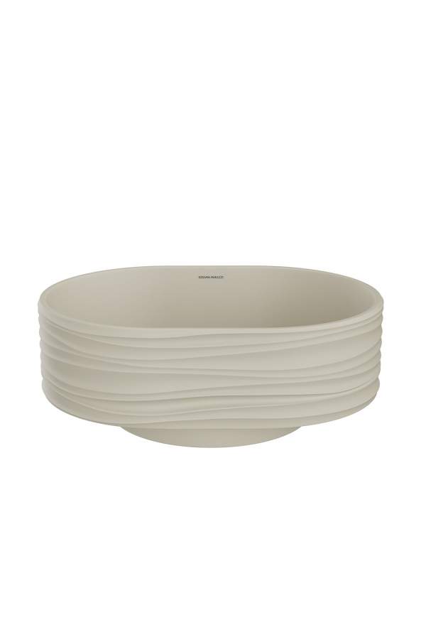 Раковина Kerama Marazzi Artbasin Sabbia накладная 50, песочная матовая