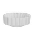 Раковина Kerama Marazzi Artbasin Conchiglia накладная 50, белая глянцевая Раковина Kerama Marazzi Artbasin Conchiglia накладная 50, белая глянцевая