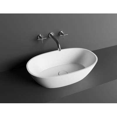 Умывальник накладной UMY-Home UMY NOA 56x33,5 U-Coat белый глянец