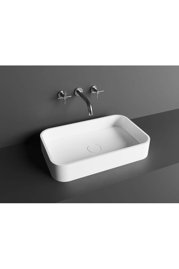 Умывальник накладной UMY-Home UMY REA 54x34,5 U-Solid белый матовый