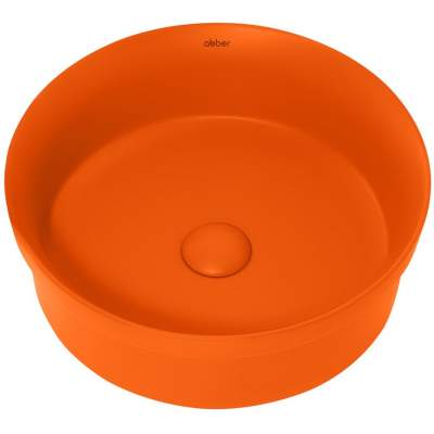 Умывальник Abber Bequem AC2103MO 40x40 оранжевый матовый