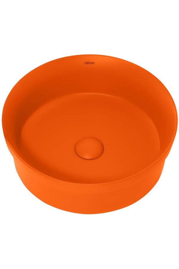 Умывальник Abber Bequem AC2103MO 40x40 оранжевый матовый