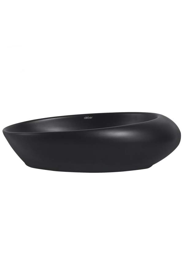 Умывальник Abber Bequem AC2107MB 49x31 черный матовый
