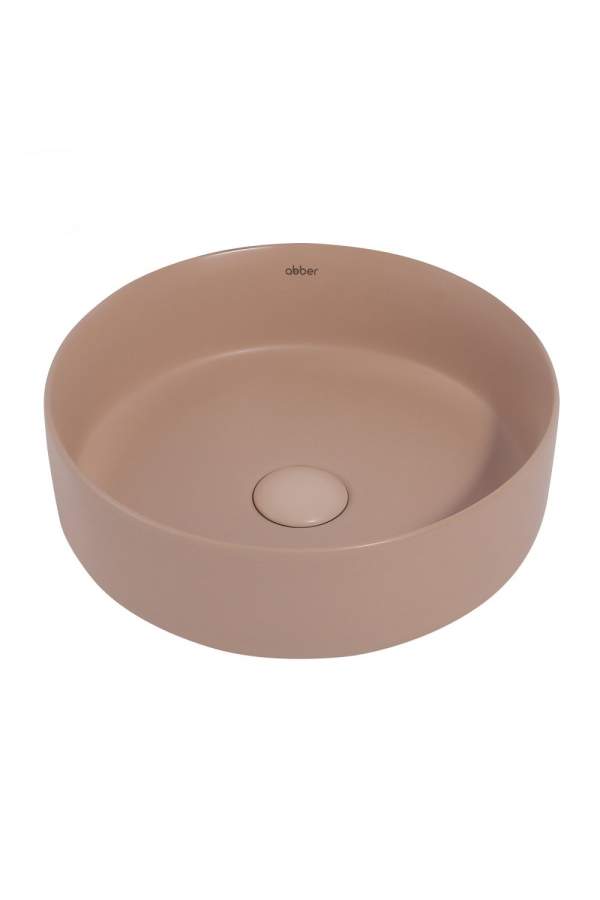 Умывальник Abber Bequem AC2108MBB 36x36 бежевый матовый
