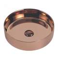 Умывальник Abber Bequem AC2109RG 40x40 розовое золото Умывальник Abber Bequem AC2109RG 40x40 розовое золото