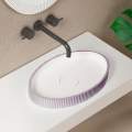 Умывальник Abber Stein AS2603Violett 50x32 фиолетовый Умывальник Abber Stein AS2603Violett 50x32 фиолетовый