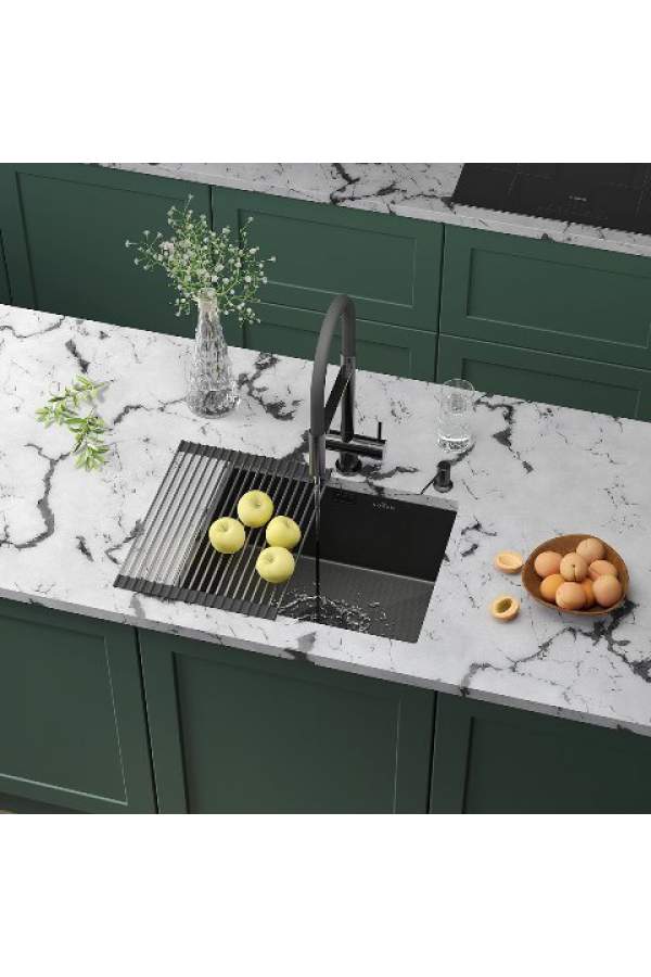 Кухонная мойка Roxen UNO 54x44 графит