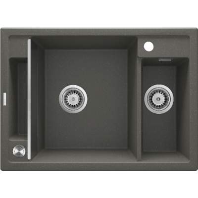 Гранитная мойка Deante Magnetic ZRM_T503 металлический антрацит