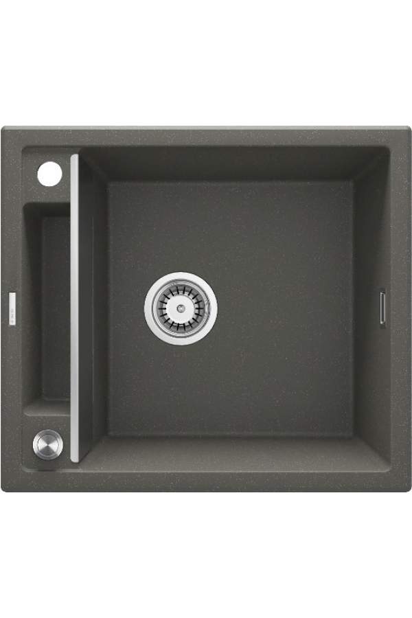 Гранитная мойка Deante Magnetic ZRM_T103 металлический антрацит