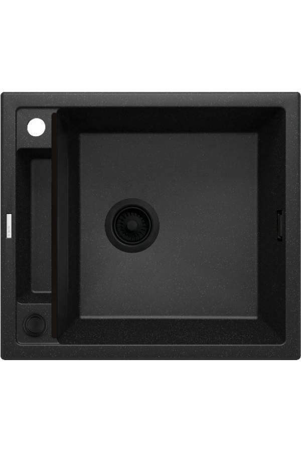 Гранитная мойка Deante Magnetic ZRM_G103 графит металлик