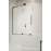 Часть шторки для ванны Radaway Furo SL Black PND II Door 538 Left стекло прозрачное, профиль черный Часть шторки для ванны Radaway Furo SL Black PND II Door 538 Left стекло прозрачное, профиль черный