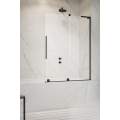 Шторка на ванну Radaway Furo SL Black PND II Right 120x150 стекла прозрачные, профиль черный