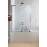 Часть шторки для ванны Radaway Furo SL Brushed GunMetal PND II Door 538 Left стекло прозрачное, профиль брашированная оружейная сталь