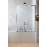 Часть шторки для ванны Radaway Furo SL Brushed GunMetal PND II Door 638 Right стекло прозрачное, профиль брашированная оружейная сталь