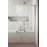 Часть шторки для ванны Radaway Furo SL Brushed Copper PND II Door 538 Right стекло прозрачное, профиль брашированная медь