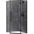Душевой уголок ABBER Ewiges Wasser AG05080B 80x80 прозрачное стекло / черный профиль Душевой уголок ABBER Ewiges Wasser AG05080B 80x80 прозрачное стекло / черный профиль