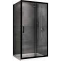 Душевой уголок Abber Schwarzer Diamant AG30100B-S80B 100x80 стекла прозрачные, профиль черный Душевой уголок Abber Schwarzer Diamant AG30100B-S80B 100x80 стекла прозрачные, профиль черный