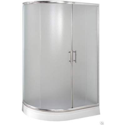 Душевой уголок Esbano ESD-8027А Right 120x80 стекла матовые, профиль хром