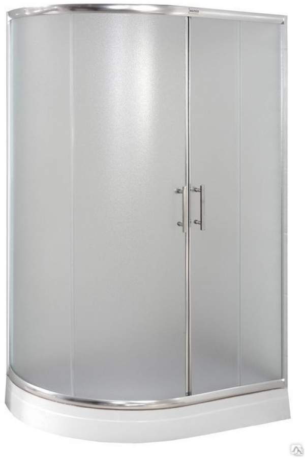 Душевой уголок Esbano ESD-8027А Right 120x80 стекла матовые, профиль хром