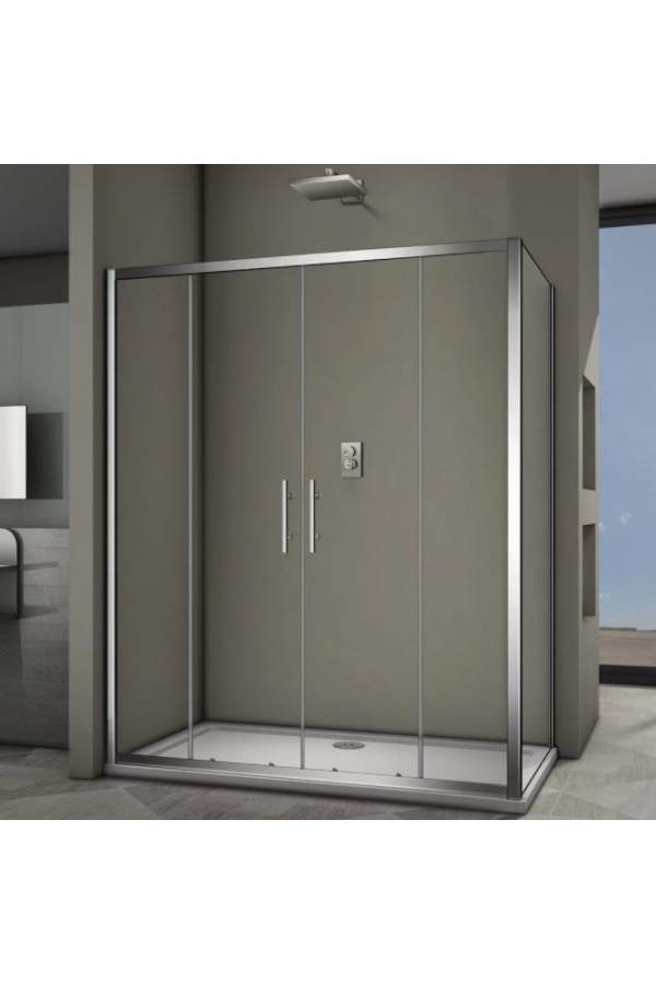 Душевой уголок Veconi Rovigo RV-062 160x70 прозрачные стекла