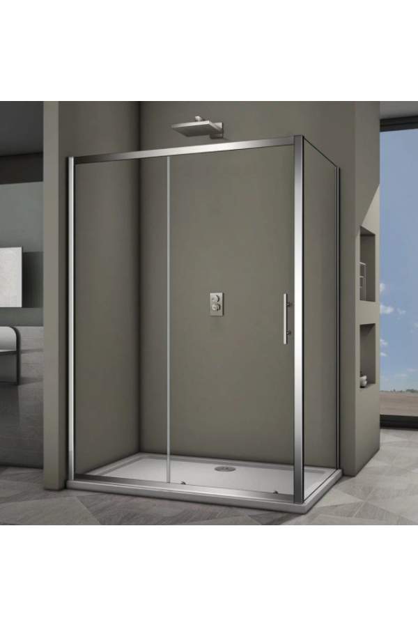 Душевой уголок Veconi Rovigo RV-063 150x80 прозрачные стекла