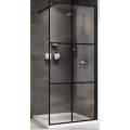 Душевой уголок ABBER Immer Offen AG62120B8 Walk-In 120x200 прозрачные стекла / черный профиль Душевой уголок ABBER Immer Offen AG62120B8 Walk-In 120x200 прозрачные стекла / черный профиль
