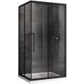 Душевой уголок ABBER Schwarzer Diamant AG02129BH 120x90 стекла прозрачные, профиль черный Душевой уголок ABBER Schwarzer Diamant AG02129BH 120x90 стекла прозрачные, профиль черный